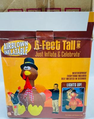 Blow up inflatable Lawn decoration Thanksgiving Turkey