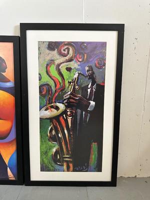 "SAXIFIED" BY CHARLY PALMER & SIGNED MAURICE EVANS "MO SAX"