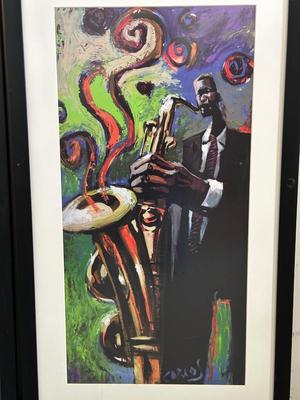 "SAXIFIED" BY CHARLY PALMER & SIGNED MAURICE EVANS "MO SAX"