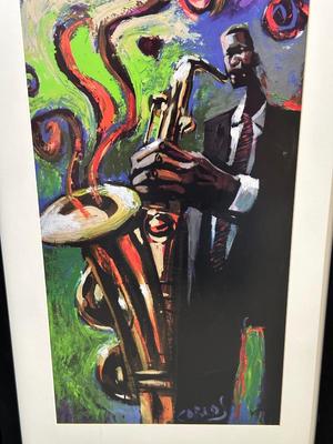 "SAXIFIED" BY CHARLY PALMER & SIGNED MAURICE EVANS "MO SAX"