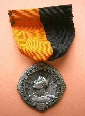 Bay Ridge Community Counci (Brooklyn NY) Halloween Art Contest, medal