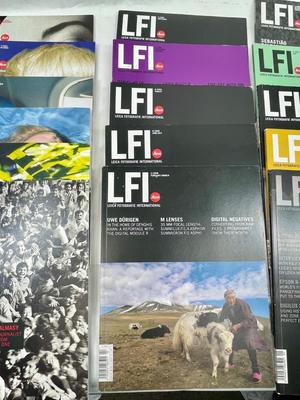 LFI Leica Fotografie International Magazine Lot