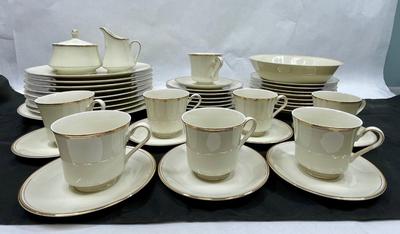 Mikasa Cream with gold trim China Set