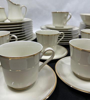 Mikasa Cream with gold trim China Set