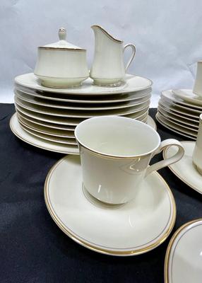Mikasa Cream with gold trim China Set
