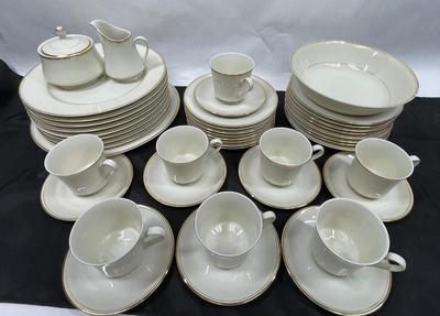 Mikasa Cream with gold trim China Set