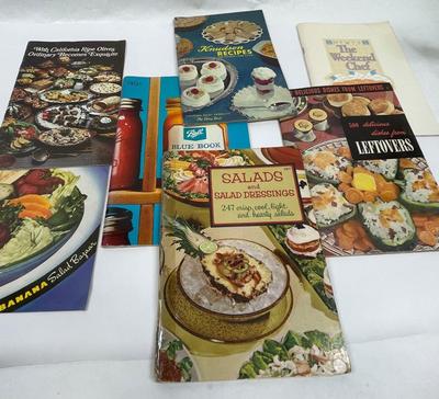Lot of Vintage Recipe Pamplets & Booklets