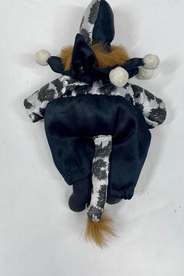 Harlequin Cat Plush with Costume