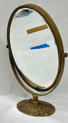 Vintage Oval Swivel Mirror