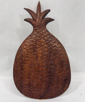 Carved Wood Pineapple