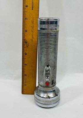 Vintage 1960's Flashlight - Elephant Logo on End Cap