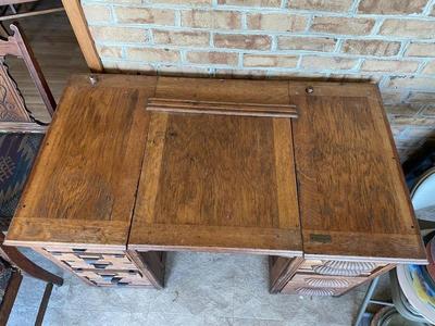 Antique Oak Desk