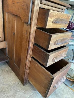 Antique Oak Desk