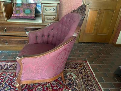 Victorian Tufted Chair