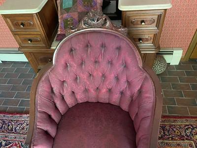 Victorian Tufted Chair