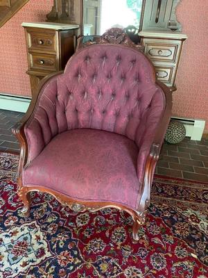 Victorian Tufted Chair