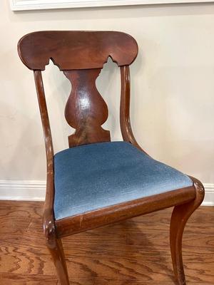 Carved Mahogany Dining Chairs Set Of Four