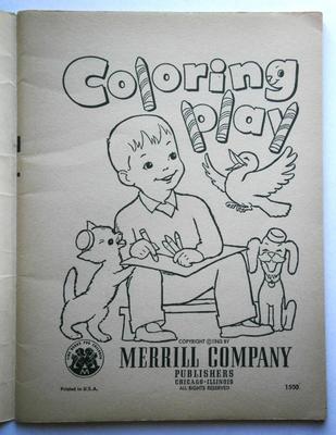 "Coloring Play" Coloring Book