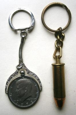 2 Vintage Keychains,
