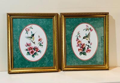 Carolyn Shores Wright Signed & Numbered Lithographs Hummingbird Pictures