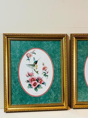 Carolyn Shores Wright Signed & Numbered Lithographs Hummingbird Pictures