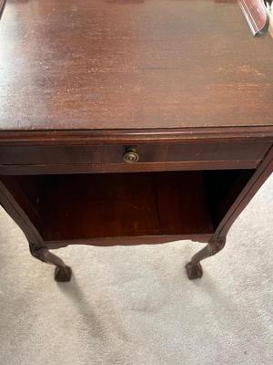 Vintage Mahogany Side Table
