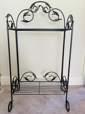 Metal Two Tier Stand