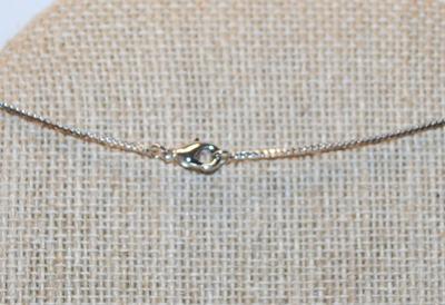 "Mother & Child" Inside a Glittered Heart PENDANT (¾" x ¾") on a Silver Tone Necklace Chain 17" L
