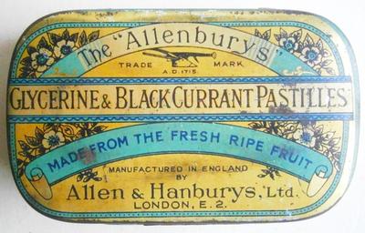 Vintage Allenburys Medicinal Tin