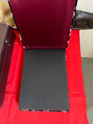 BRIEFCASE, BINOCULARS, CD HOLDER BOOK, PERSONAL FAN AND MORE