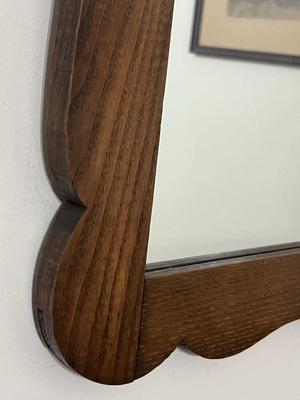 Traditional Wood Wall Mirror