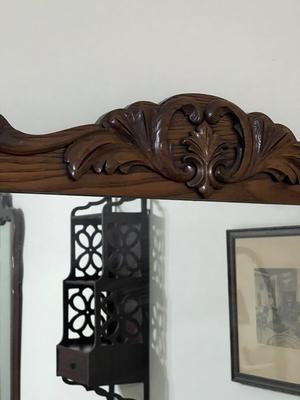 Traditional Wood Wall Mirror
