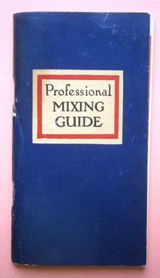 Professional MIXING GUIDE" Pamphlet