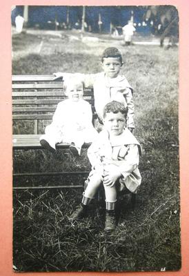 1911 Postcard of Children