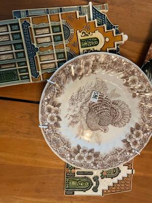 Lot of Rare find Vintage Ceramic plates and decorative items.