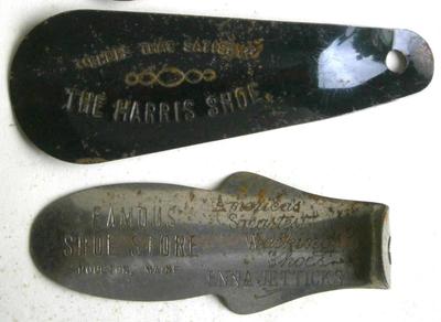 2 Advertising Shoe Horns