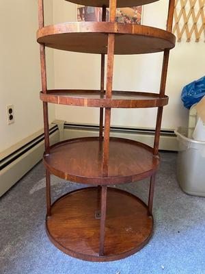 7 Tier Wood Arts & Craft Shelving Unit