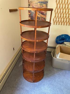 7 Tier Wood Arts & Craft Shelving Unit