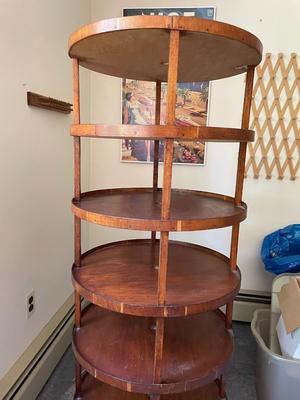 7 Tier Wood Arts & Craft Shelving Unit