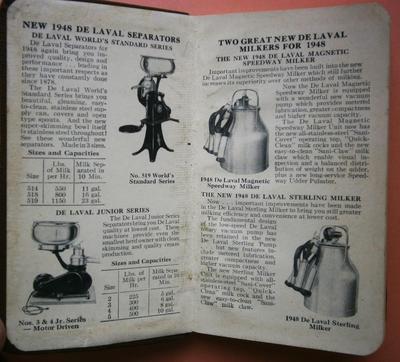 1948 DeLaval Diary