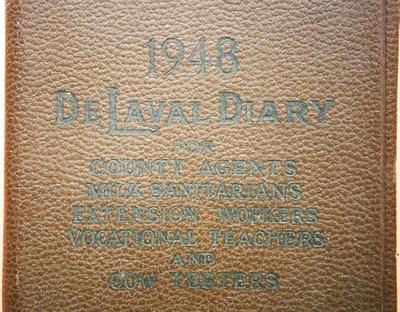 1948 DeLaval Diary