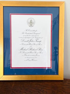 Presidential Inaugural Invitation & Letters to Trump by Trump, Donald J. Book