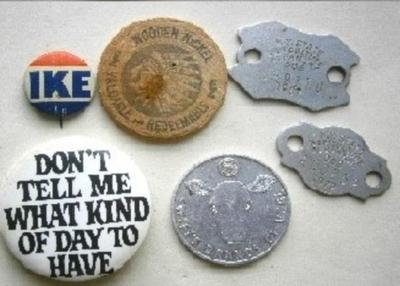 Vintage Pinback Buttons
