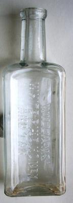 WILLIAMS' WHITE PINE HONEY AND TAR Bottle