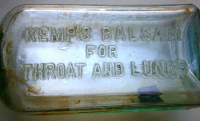 EMP'S BALSAM FOR THROAT AND LUNGS Bottle