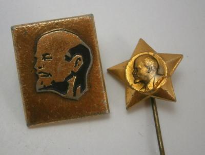 9 Vintage Russian Pins