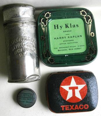 (5) Old Tins from the early to mid 1900's