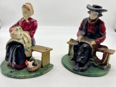 Vintage Cast Iron Door Stop/Book Ends