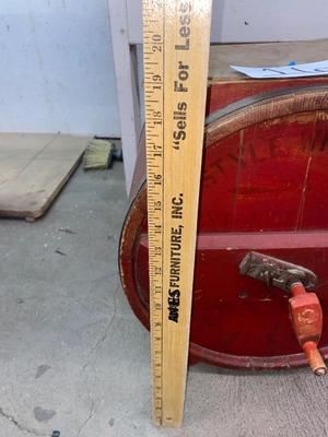 Antique Wooden Countertop 7 gallon Butter Churn