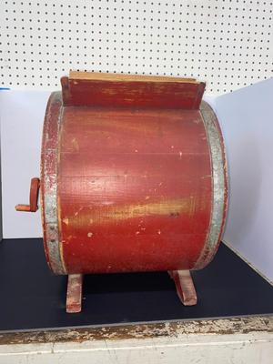 Antique Wooden Countertop 7 gallon Butter Churn